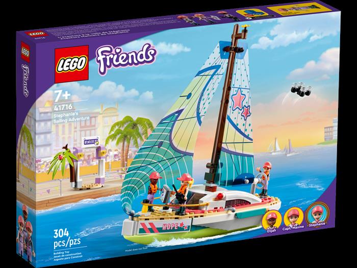 Lego Friends L'avventura In Barca A Vela 41716