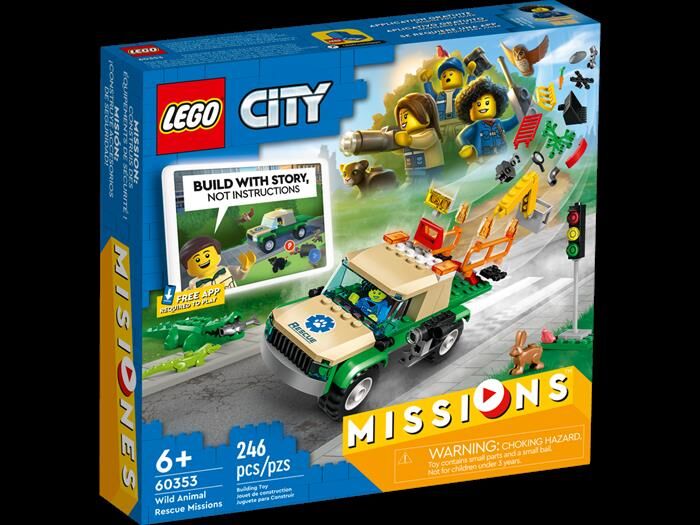 Lego City Missioni Di Salvataggio Animale 60353