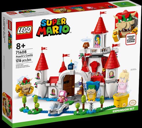 Lego Super Mario Pack Espansione Castello Peach 71408