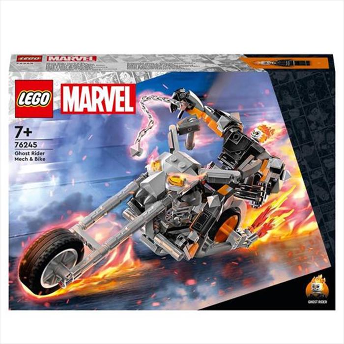 Lego Marvel Mech E Moto Di Ghost Rider 76245-multicolore