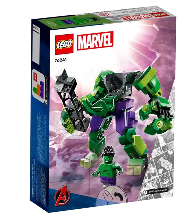 Lego Marvel Armatura Mech Hulk 76241-multicolore