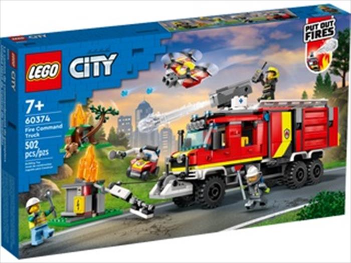 Lego City Autopompa Dei Vigili Del Fuoco 60374-multicolore