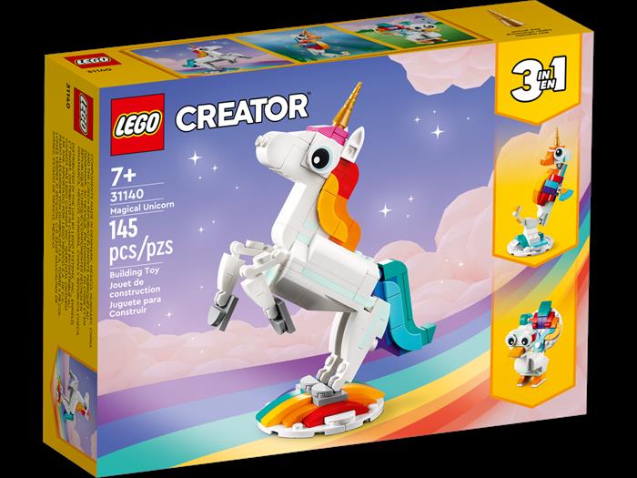 Lego Creator 3in1 Unicorno Magico 31140