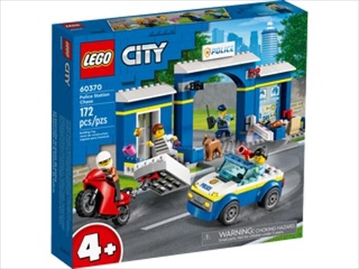 Lego City Inseguimento Alla Stazione Di Polizia 60370-multicolore