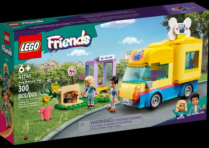 Lego Friends Furgone Di Soccorso Dei Cani 41741