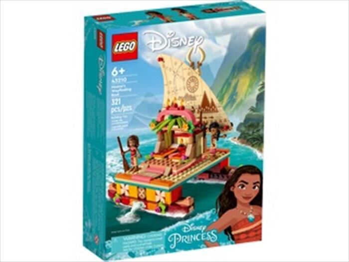 Lego Disney La Barca A Vela Di Vaiana 43210-multicolore