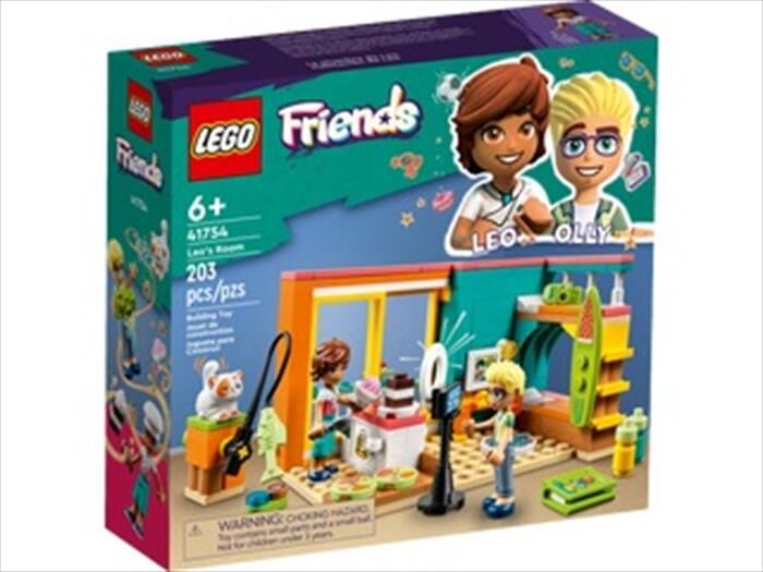 Lego Friends La Cameretta Di Leo 41754-multicolore