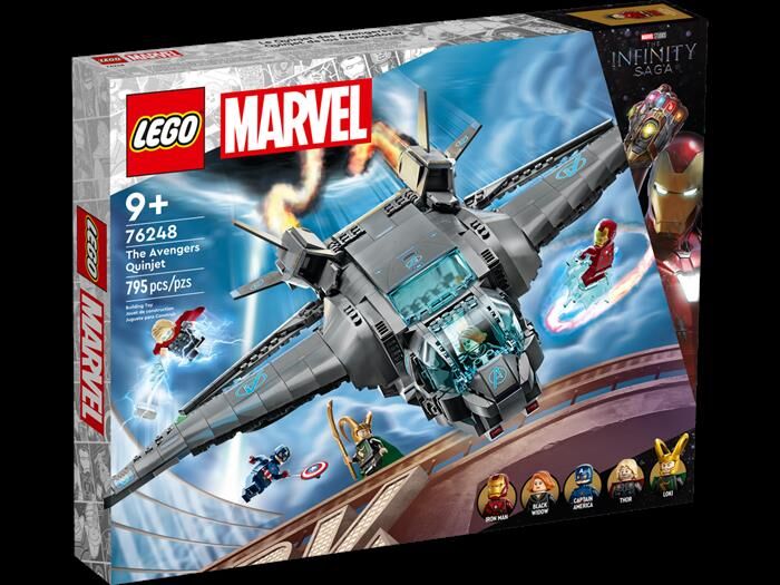 Lego Marvel Il Quinjet Degli Avengers 76248
