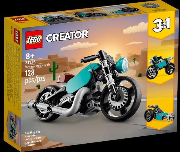 Lego Creator 3in1 Motocicletta Vintage 31135