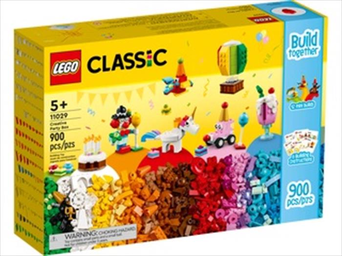 lego classic party box creativa 11029-multicolore