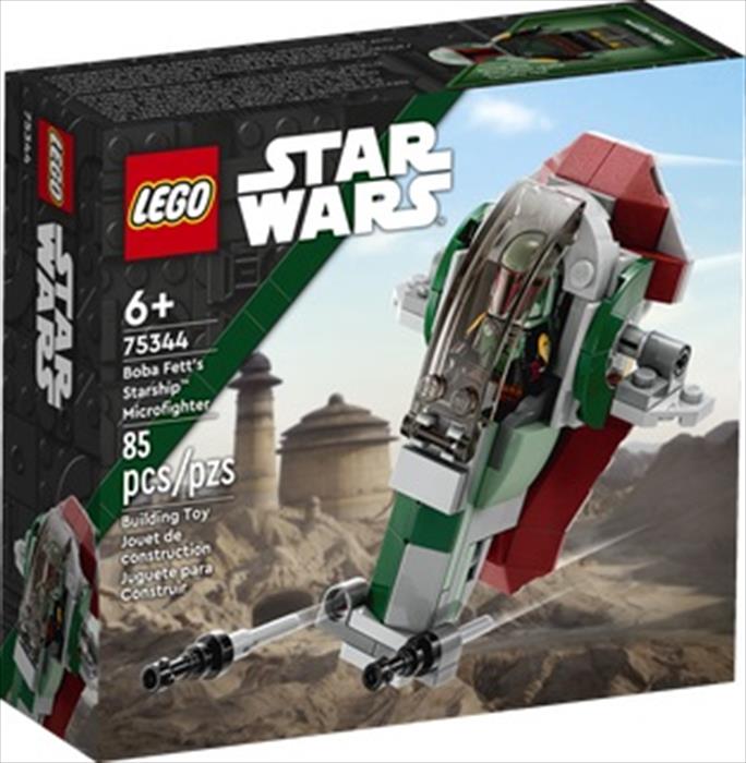 lego star wars astronave di boba fet microfighter-75344-multicolore