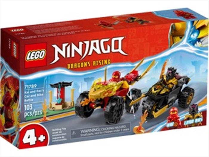 Lego Ninjago Battaglia Auto E Moto Di Kai E Ras 71789-multicolore