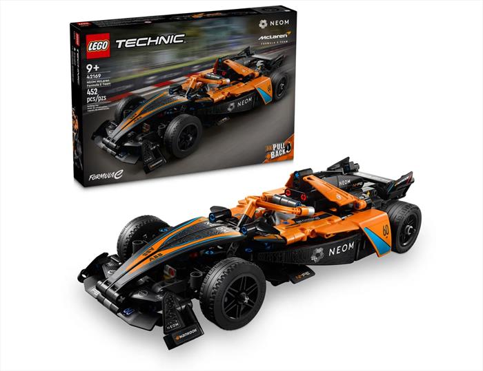 Lego Technic Neom Mclaren Formula E Race Car 42169-multicolore