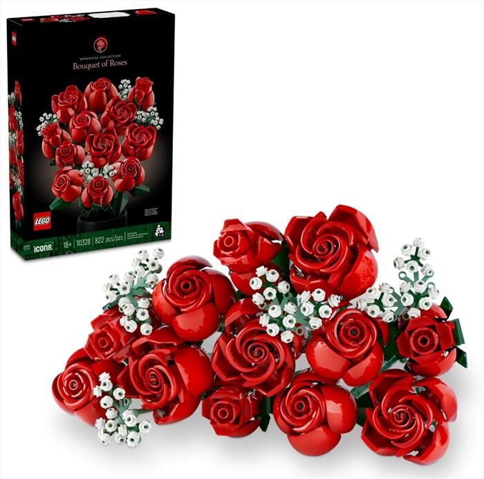 Lego Bouquet Di Rose 10328-multicolore