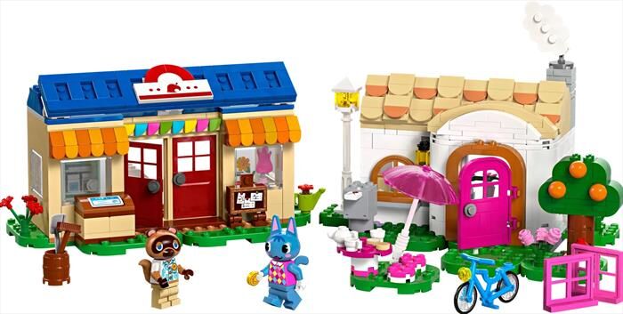 Lego Animal Crossing Bottega Nook/casa Di Grinfia-77050-multicolore