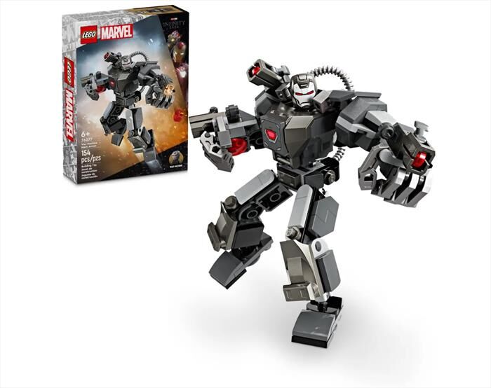 Lego Marvel Mech Di War Machine 76277-multicolore