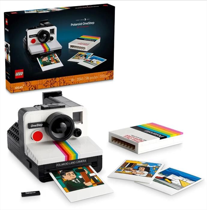 Lego Ideas Fotocamera Polaroid Onestep Sx-70 21345-multicolore