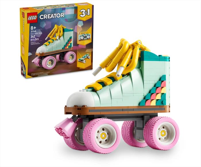 Lego Creator Pattino A Rotelle Retrò 31148-multicolore