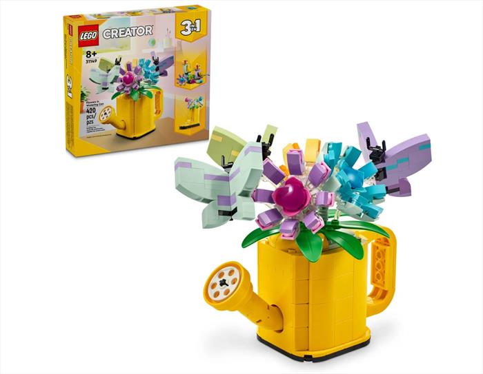 Lego Creator Innaffiatoio Con Fiori 31149-multicolore