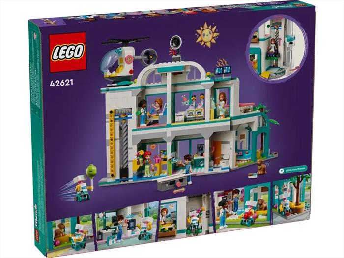 Lego Friends Ospedale Di Heartlake City 42621-multicolore