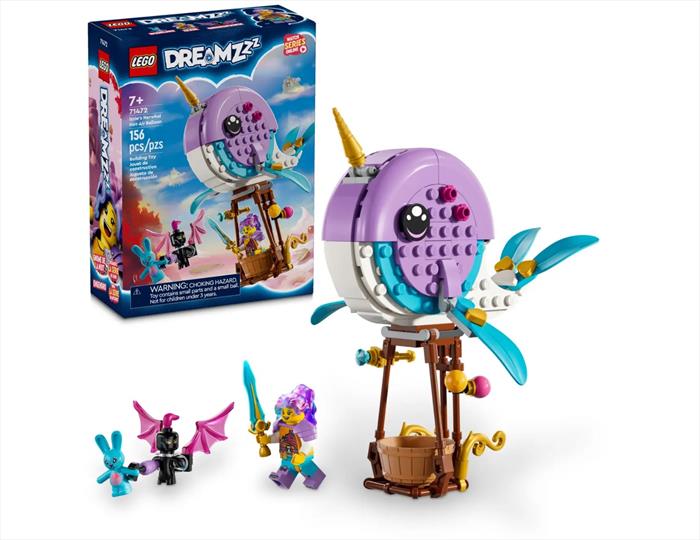 Lego Dreamzzz La Mongolfiera-narvalo Di Izzie 71472-multicolore