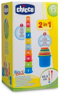 Chicco Ch gioco numeri impilabili 6m+