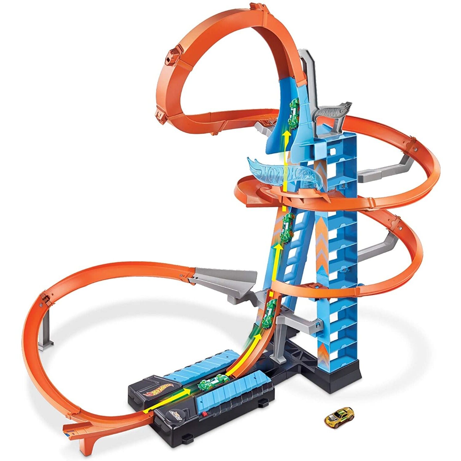 Mattel Pista Mattel Hot Wheels Sky Crash Tower