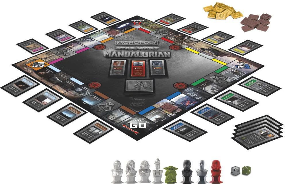 Hasbro Gaming Monopoly: Star Wars The Mandalorian Edition Gioco da tavolo Guerra