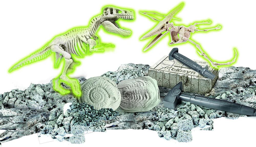 Clementoni Science & Play - Jurassic World 3 - Dino 2 In 1 Trex e Pteranodonte