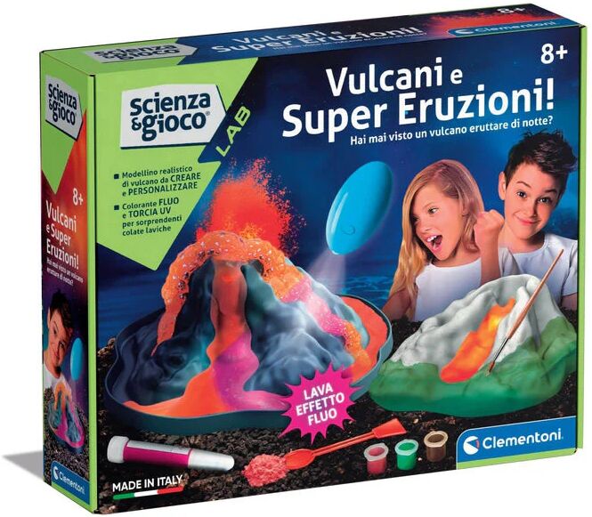 Clementoni Science & Jeu laboratoire VULCANI E SUPER ERUZIONI!