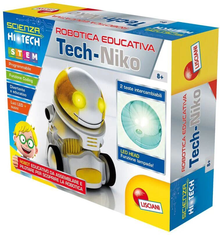 Lisciani Scienza hi tech tech-niko lamp robot