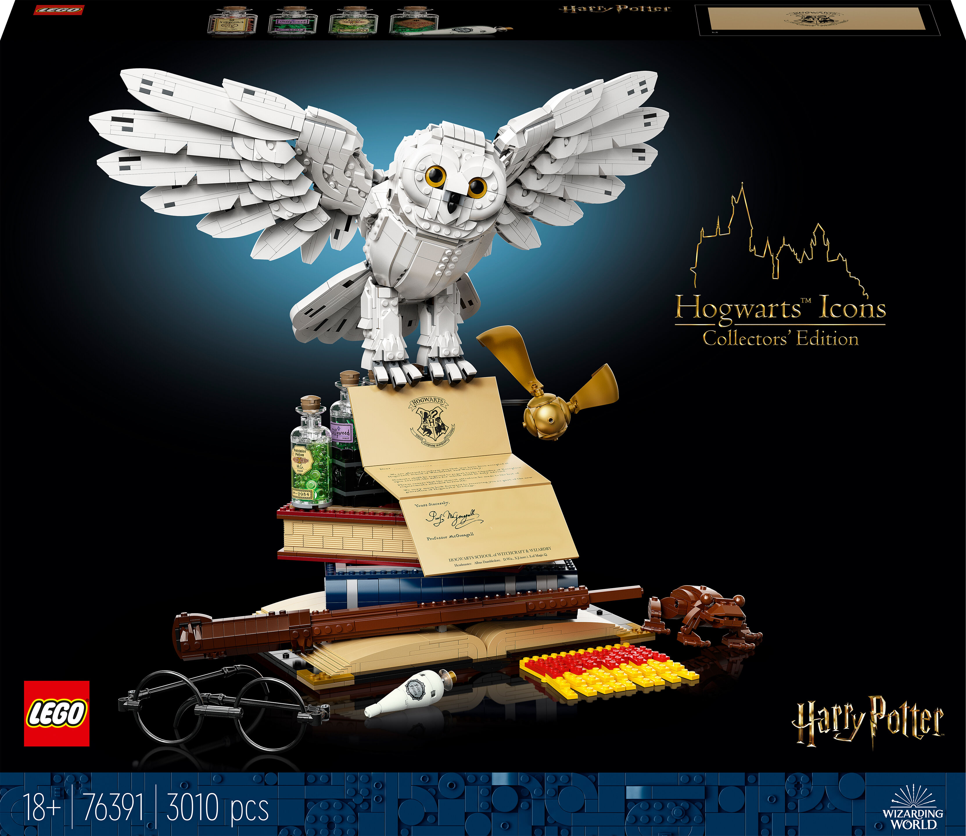 Lego Harry Potter Icone di Hogwarts - Edizione del collezionista [76391]