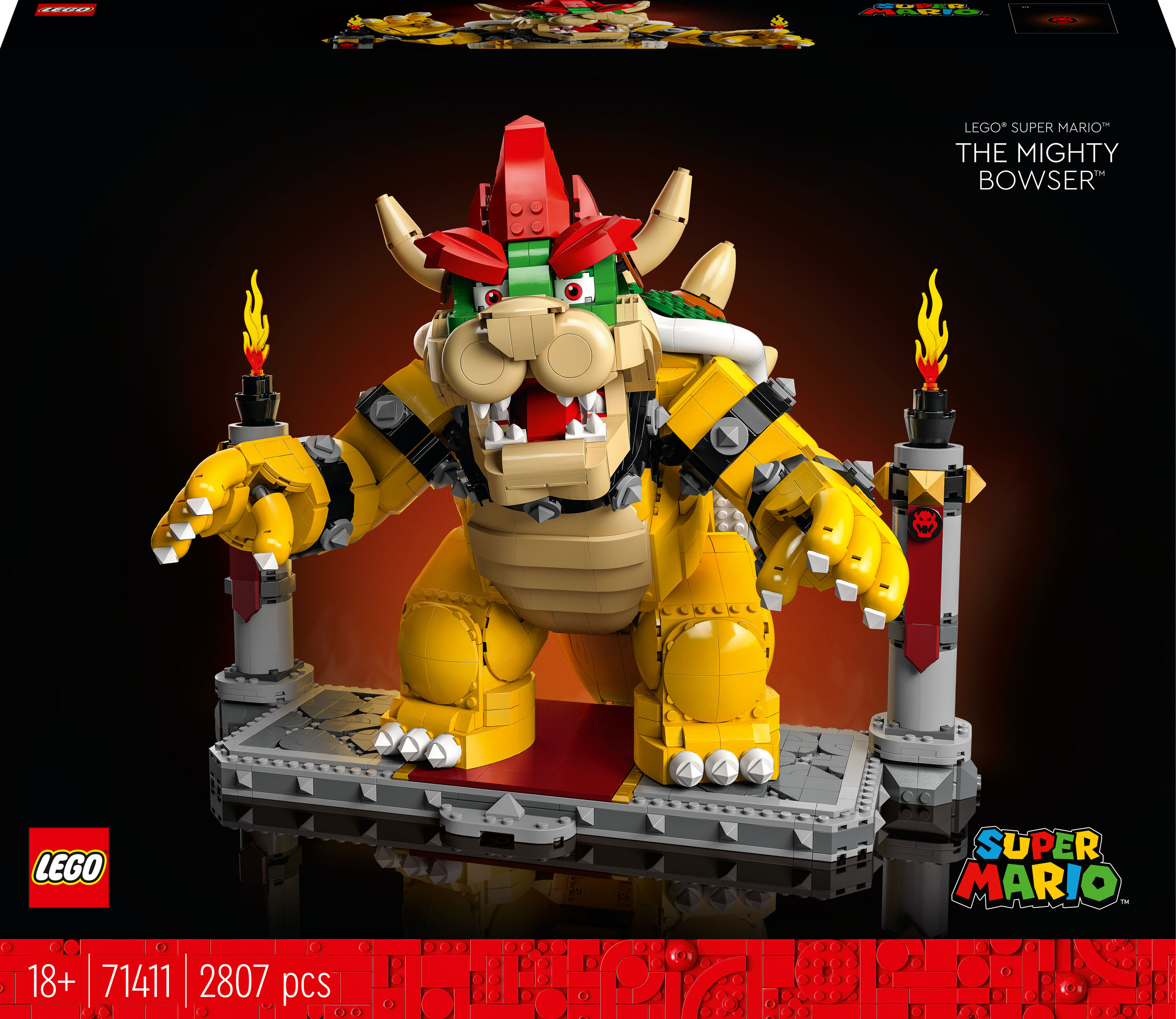 Lego Super Mario Il potente Bowser [71411]