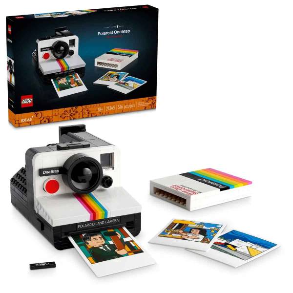 21345 Lego Ideas Fotocamera Polaroid Onestep Sx-70