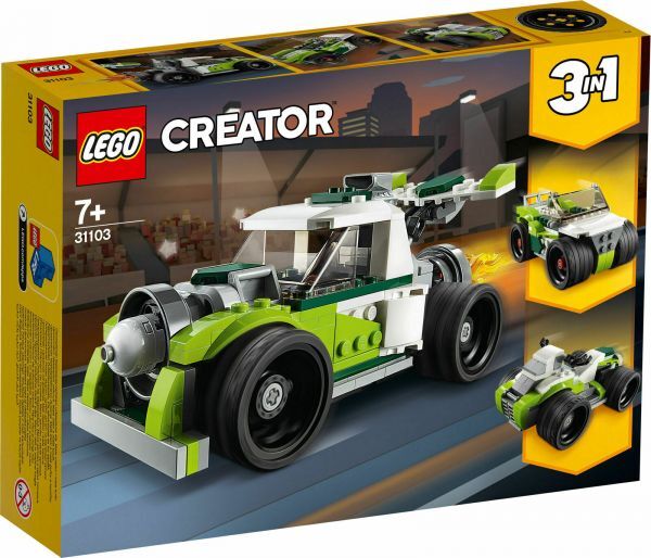 31103 Lego Creator 3+1 Razzo Bolide