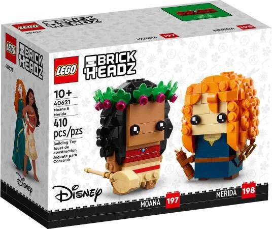 40621 Lego Brickheadz Vaiana E Merida