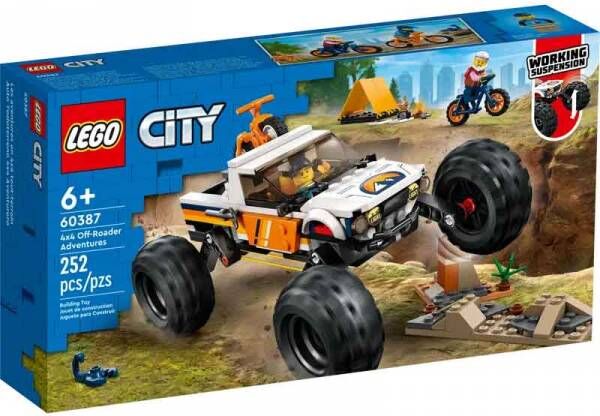 60387 Lego City Avventure Sul Fuoristrada 4x4