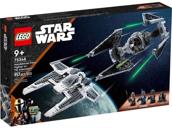 75348 Lego Star Wars Fang Fighter Mandaloriano Vs Tie Interceptor