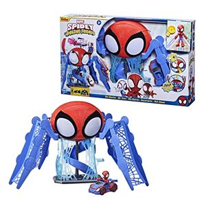 Marvel Spidey and His Amazing Friends Figura electrónica Spidey de 10  pulgadas con luces y sonidos, juguetes preescolares para niños a partir de  3