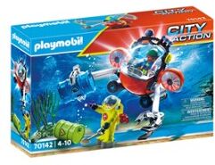 Playmobil 70142 Redding op zee: omgevingsmissie met duikboot - Multicolor