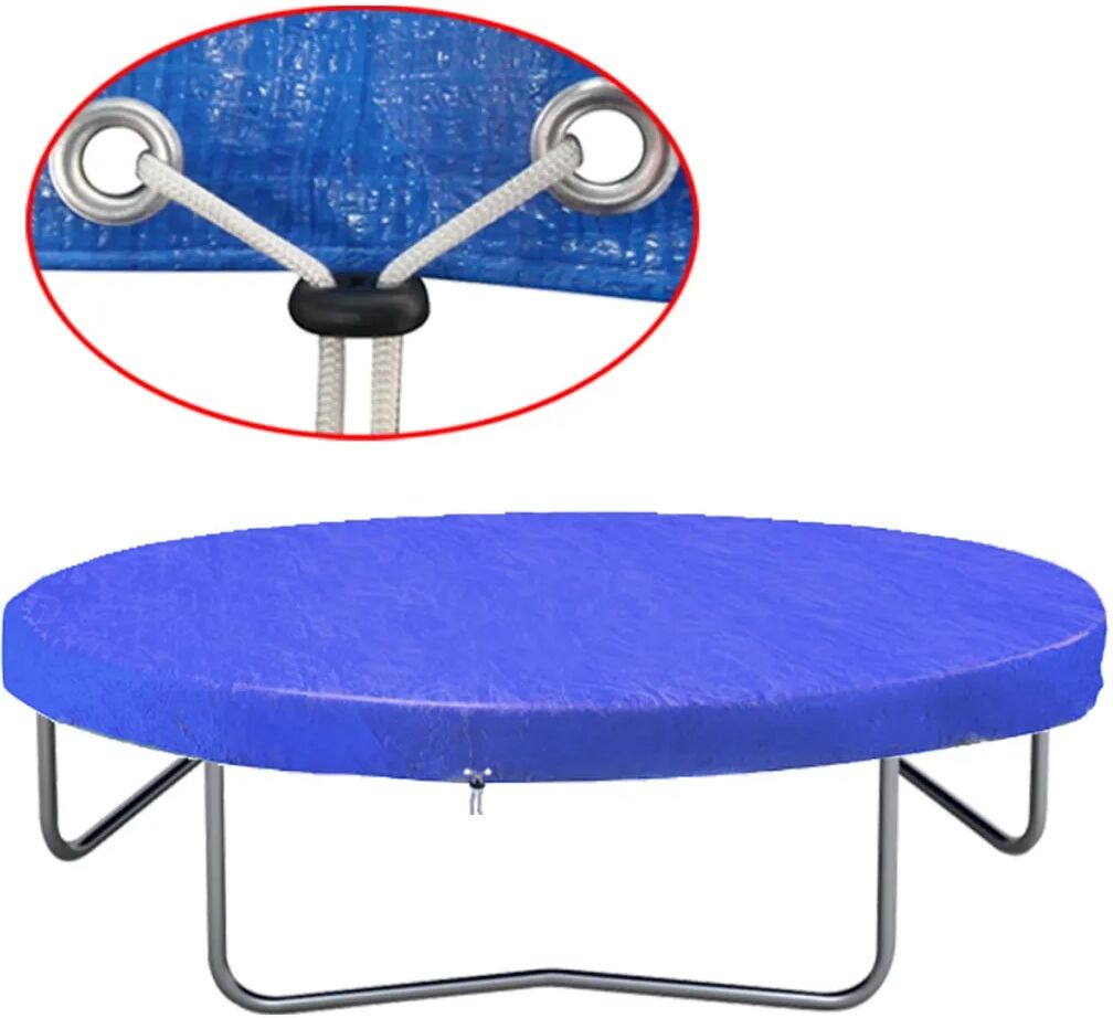 vidaXL Trampolinehoes 450-457 cm 90 g/m² PE