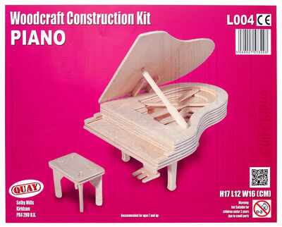 Quay Woodcraft Kit - Grand Piano