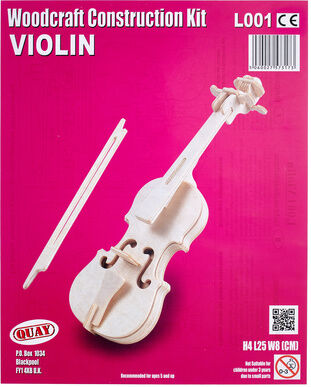 Quay Woodcraft Kit - Violin