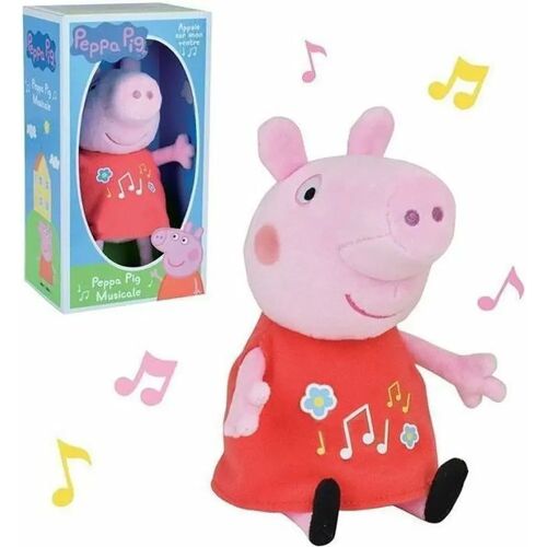 Knuffel Jemini Peppa Pig Muzikaal 20 cm