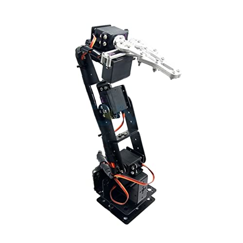 CIRONI Robotic Aluminium Robot 6 DOF Arm Klauw Mount Kit, Mechanische Robotic Arm Klem Klauw Mount Elektronice Kit voor DIY Robot Onderdelen Robot kit