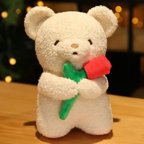 KiLoom Dierlijke pop leuke konijn beer kat pluche zoete meisjesdag Valentijnsdag cadeau speciaal voor kinderen vriendin 25cm 3