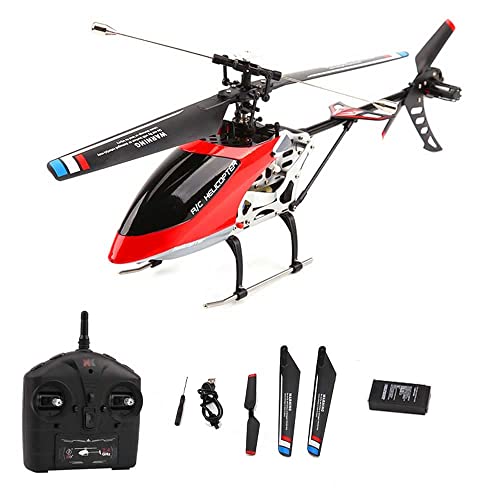 GUYANA Op afstand bestuurbare helikopters, 4-kanaals RC-helikopter met hoogtevaststelling voor volwassenen, kinderen, beginners, 2,4 GHz vliegtuig binnenshuis vliegend speelgoed met Gryo,
