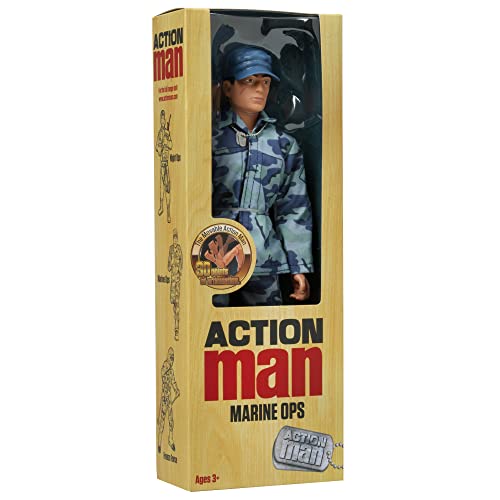 Action Man Marine Ops 12 in Figuur 30 punten van Articulatie 4e generatie speciale editie AM735