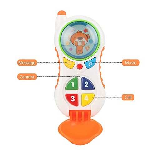 01 Plastic hoge kwaliteit baby mobiele speelgoed telefoon, baby mobiele telefoon, voor baby kinderen