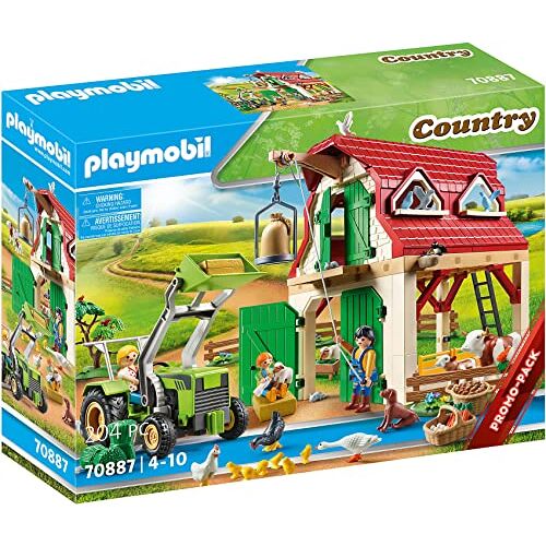 Playmobil Country Boerderij met kleine dieren 70887,Multi kleuren